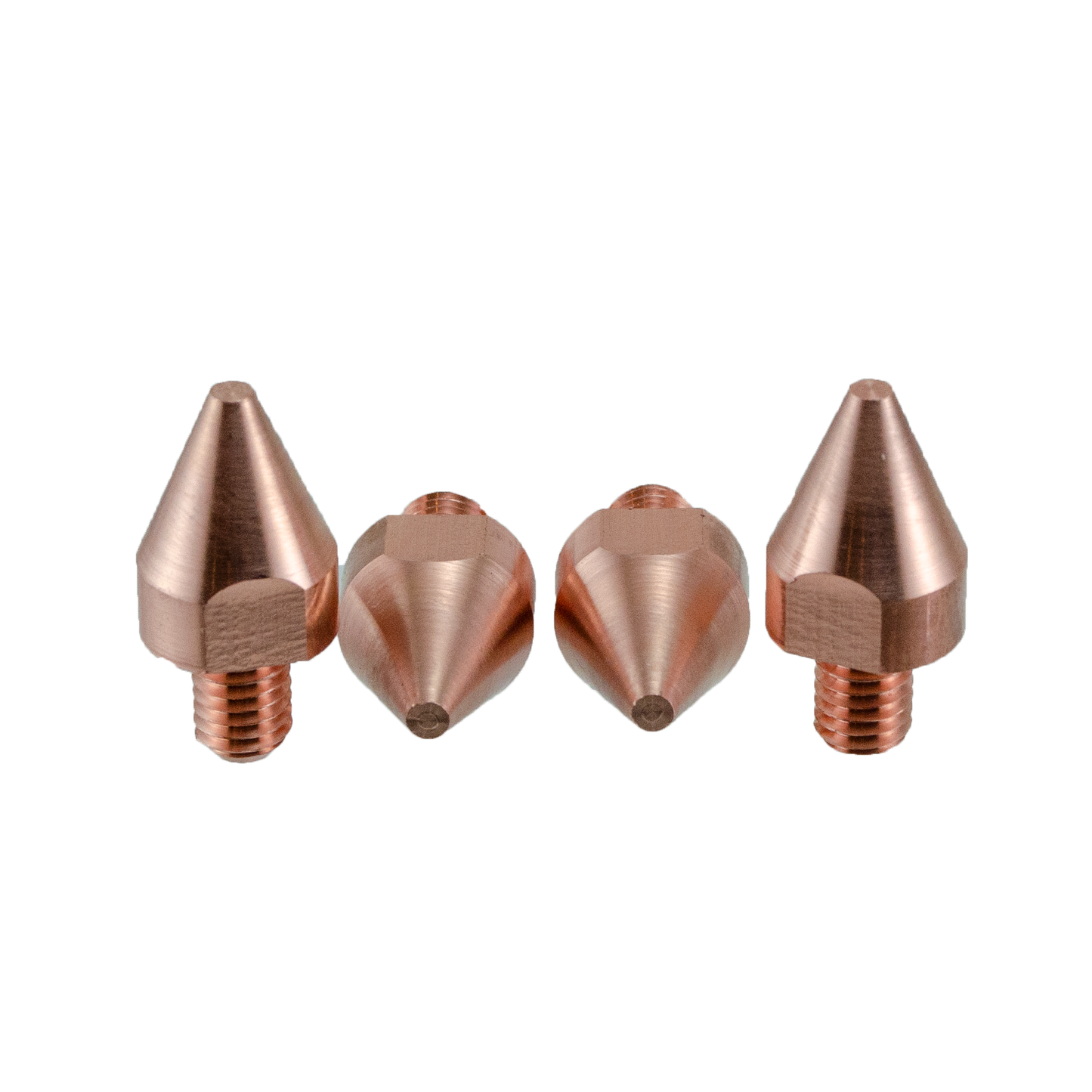 Spot Welding Tips w/ 1/8" Contact Area - Fits Chicago Electric Spot Welders - 2 Pairs