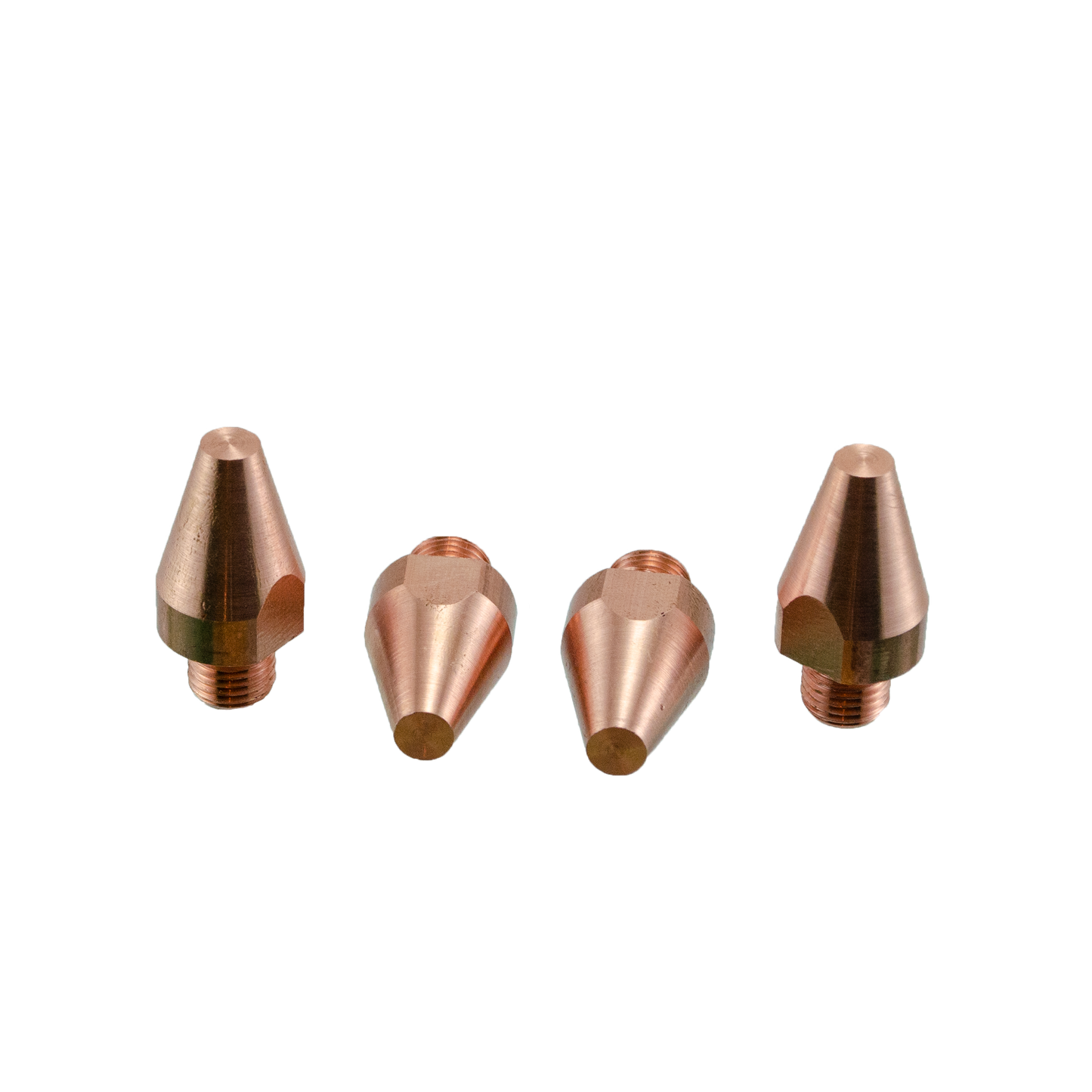 Spot Welding Tips w/ 1/4" Contact Area - Fits Chicago Electric Spot Welders - 2 Pairs