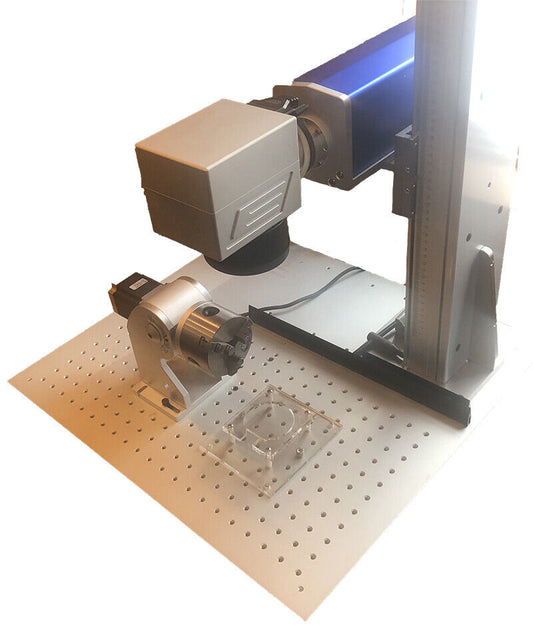 Fiber Laser Base Plate - 6061-T6 Anodized Aluminum for Lasers Tower