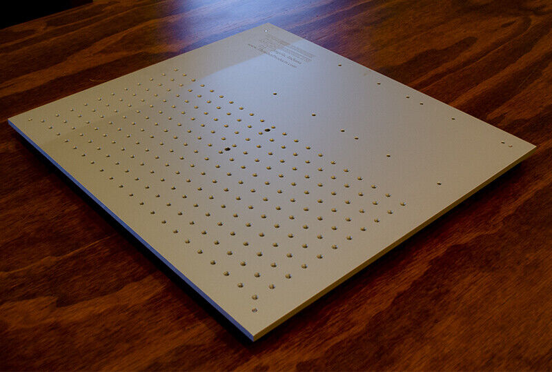 Fiber Laser Base Plate - 6061-T6 Anodized Aluminum for Lasers Tower